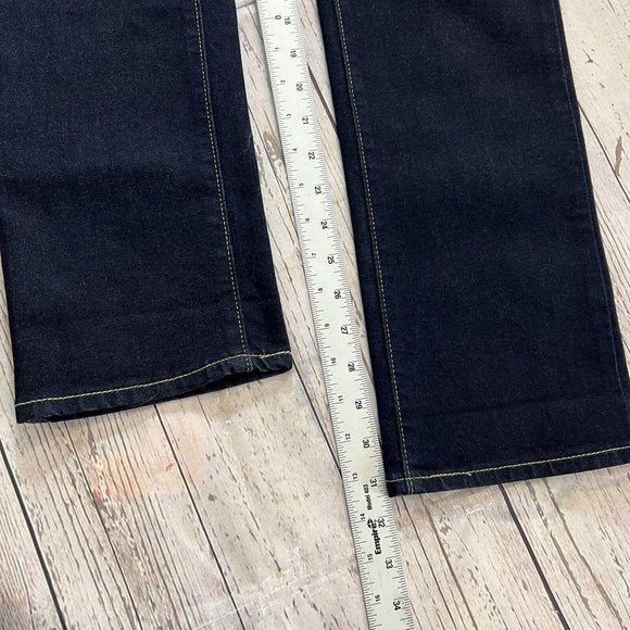 Levi's Women's Jeans Size 29 Blue Modern Rise Straight Leg Demi Curve Skinny - Picture 12 of 14